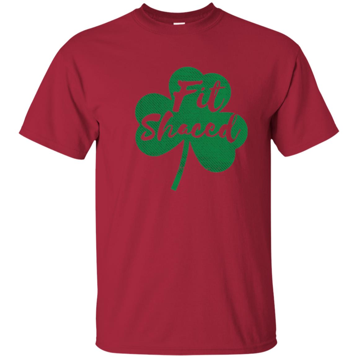 St Patricks Day T-shirt Drinking Fit Shaced Cardinal