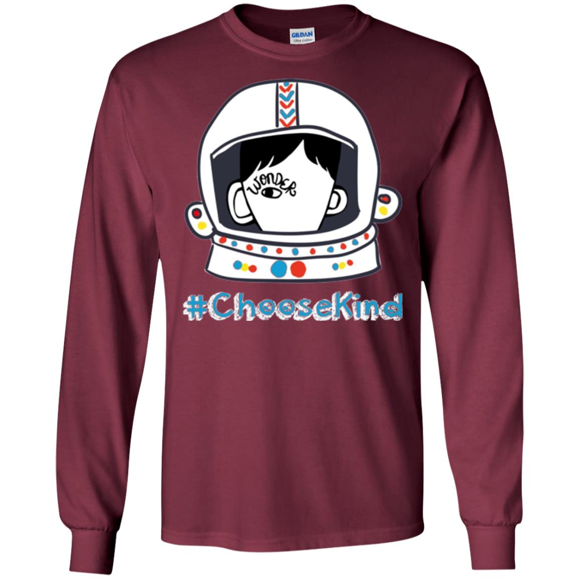 Anti Bullying T-shirt Choose Kind Maroon