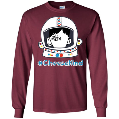 Anti Bullying T-shirt Choose Kind Maroon