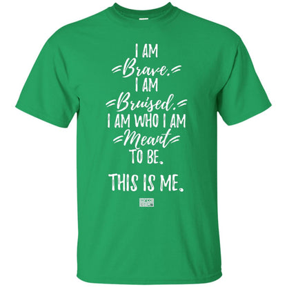 Brave This Is Me Proud Musical Theatre Performer T-shirt Irish Green