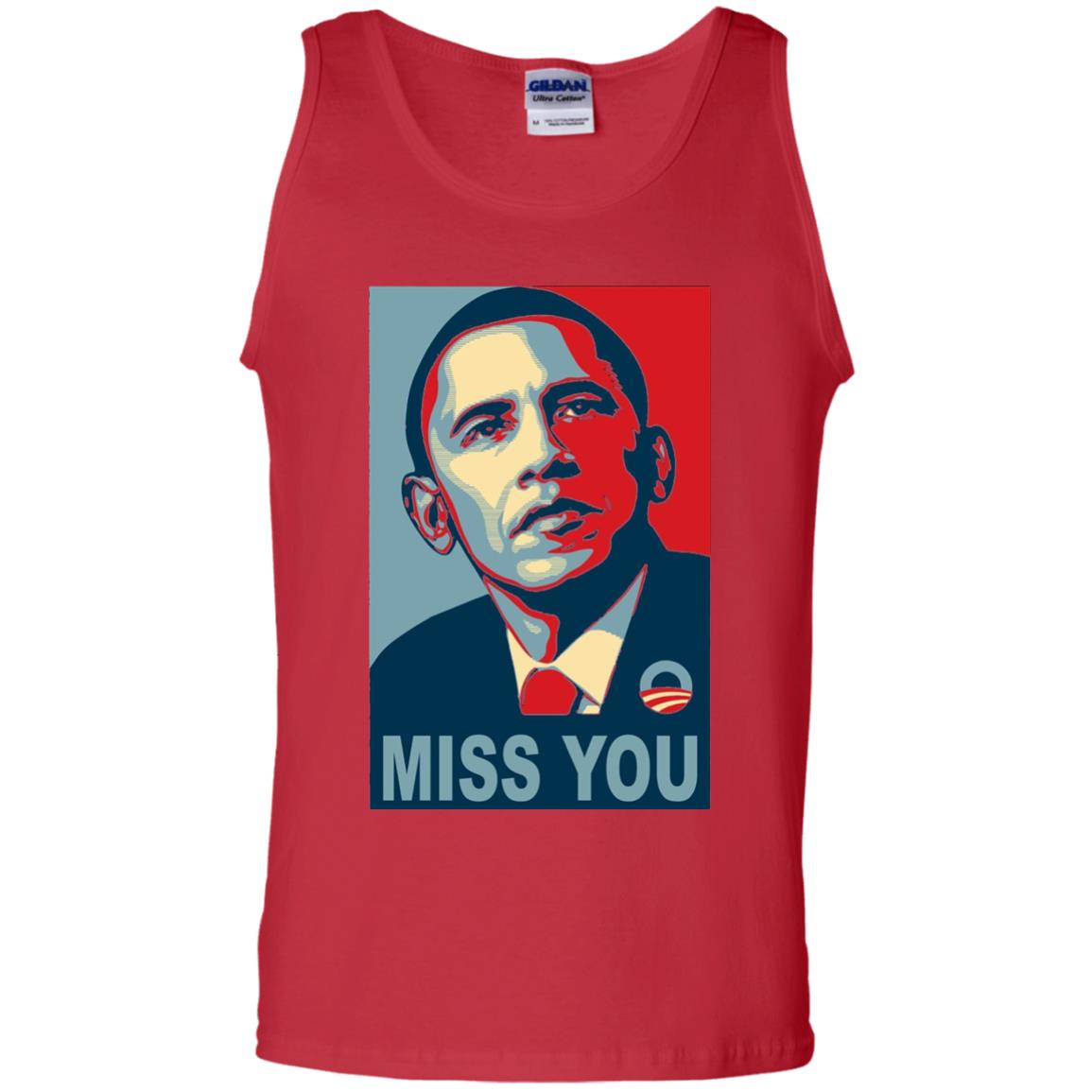 American President Miss You Political T-shirt Red