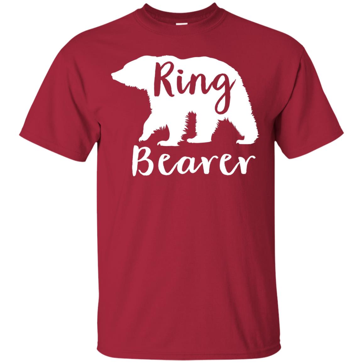 Ring Bearer Outfit Wedding T-shirt Cardinal