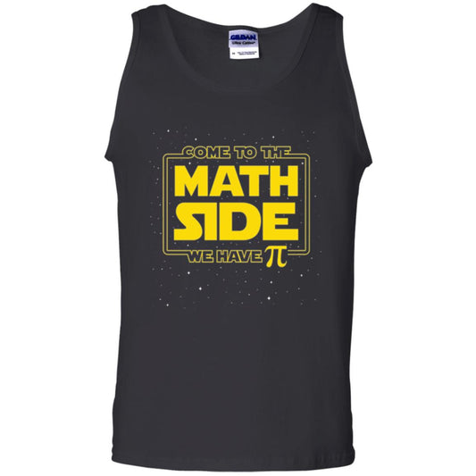 Math Lovers T-shirt Come To The Math Side We Have Pi Black