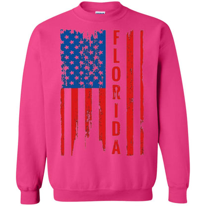 Florida State T-shirt American Flag Heliconia