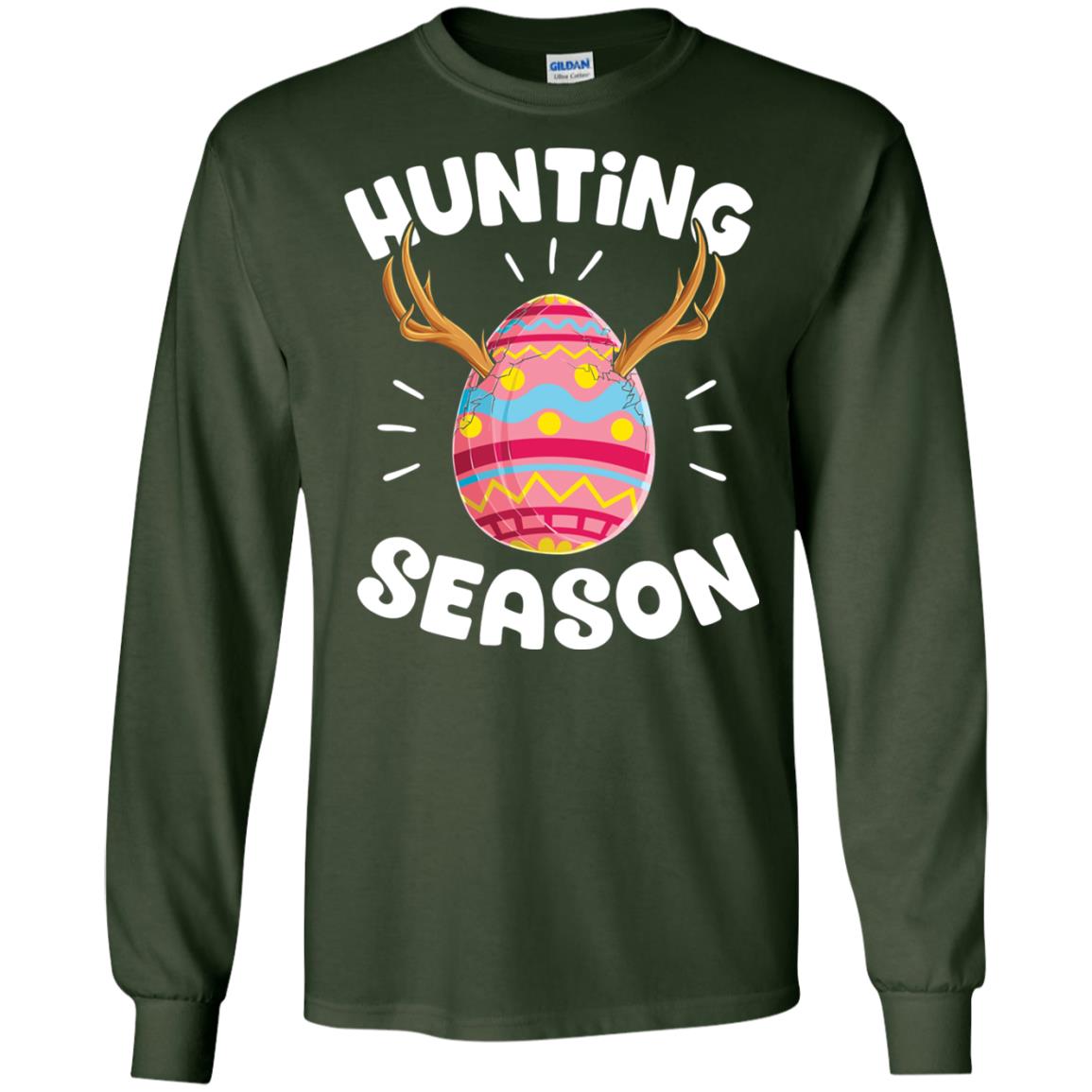 Hunting Season Easter Shirt Forest Green