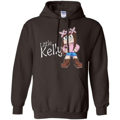 Little Kelly Minecraft Little Club Adventures Shirt Dark Chocolate