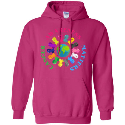 All Cancer Ribbons For All Cancer Awareness T-shirt Heliconia