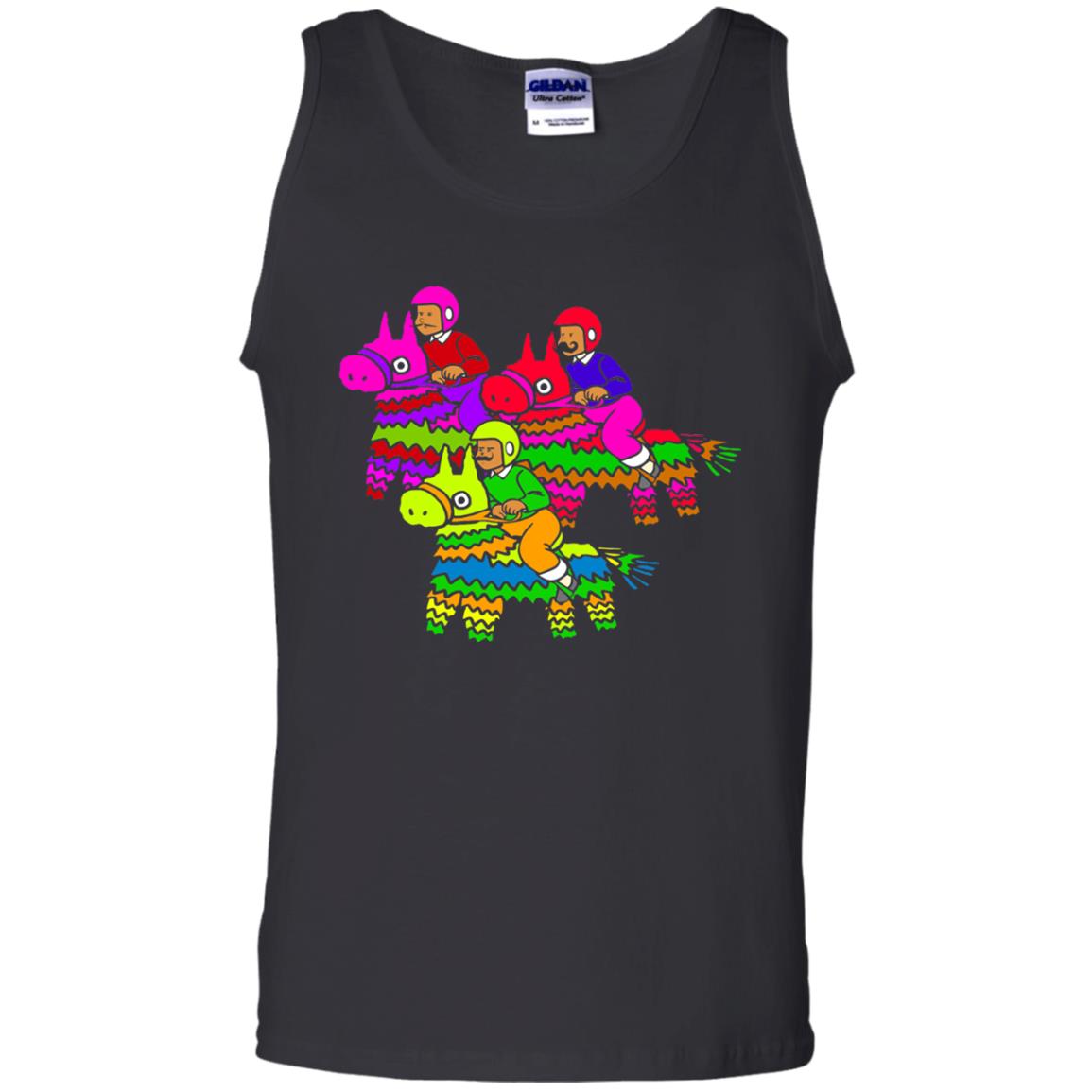 Cinco De Derby Pinata Jockeys Horse Race T-shirt Black