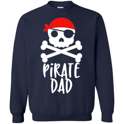 Daddy T-shirt Pirate Dad T-shirt Navy