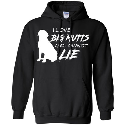 Dog Lover T-shirt I Love Big Mutts And I Cannot Lie Black