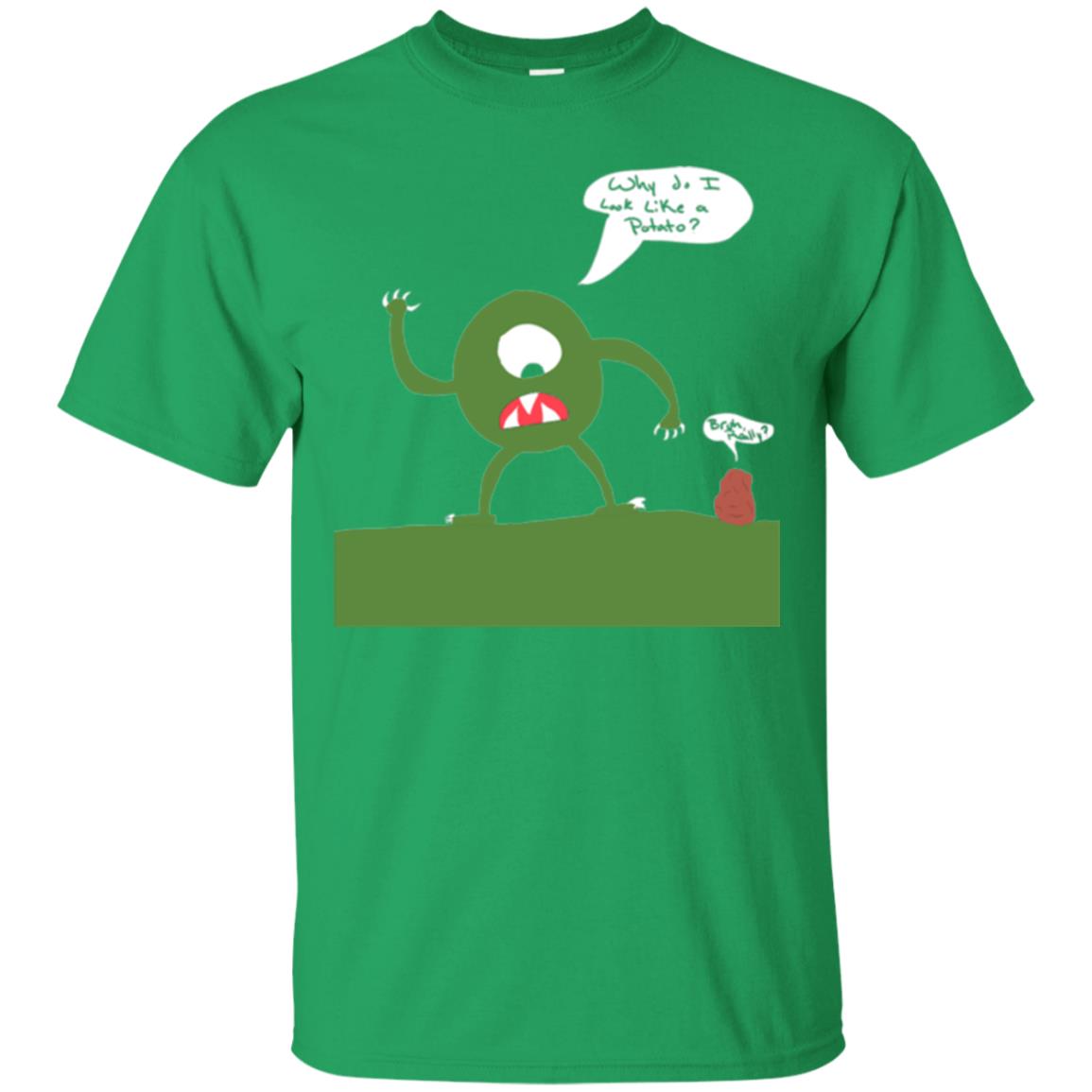 Why Do I Look Like A Potato T-shirt Irish Green