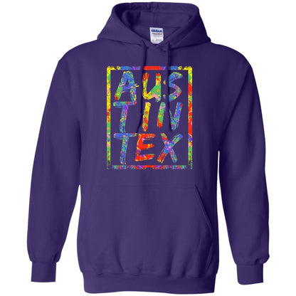 Austin Texas T-shirt Purple