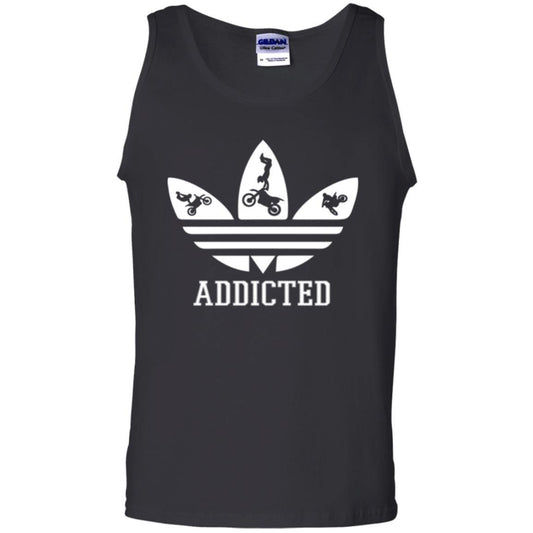 Motocross T-shirt Addicted Dirt Bike Black