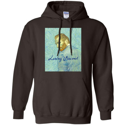 Movie Poster T-shirt Loving Vincent Dark Chocolate