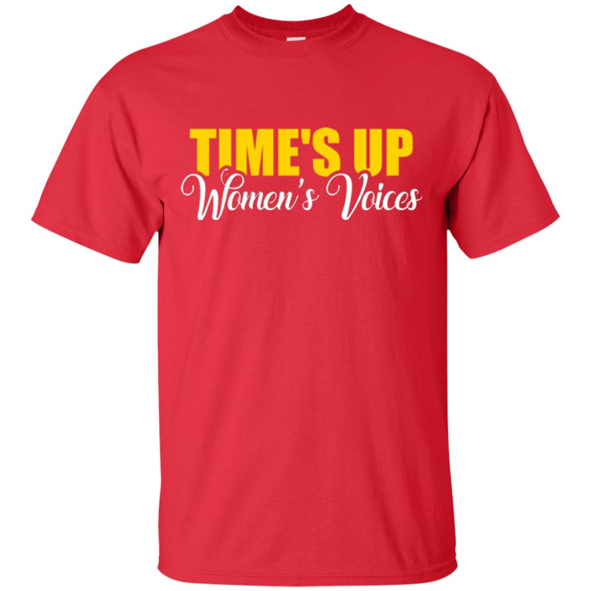 Time's Up Women's Voice Red
