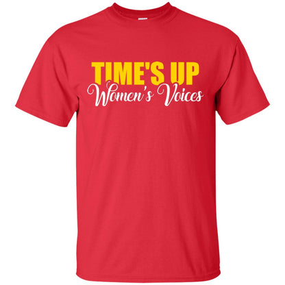 Time's Up Women's Voice Red