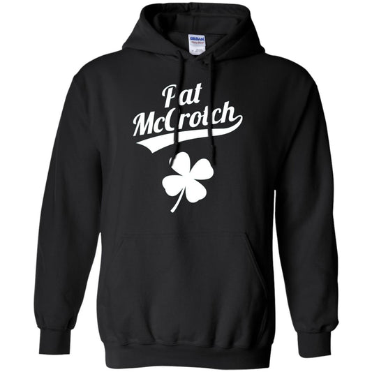 Funny Pat Mccrotch St. Patricks Shamrock T-shirt Black
