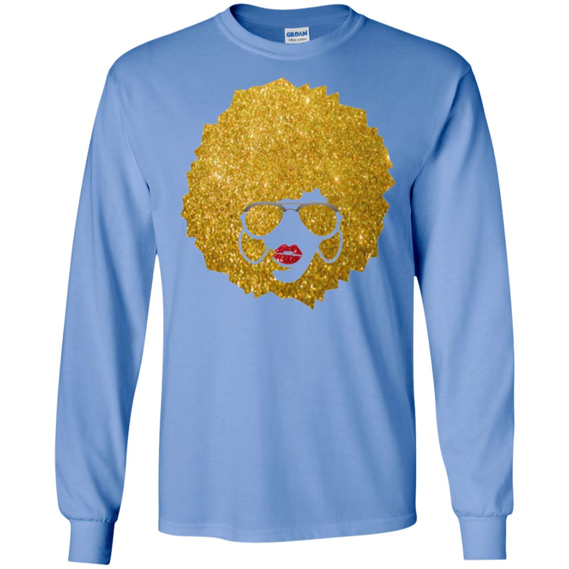 Black Girl Magic T-shirt Black Lives Matter African Pride Carolina Blue