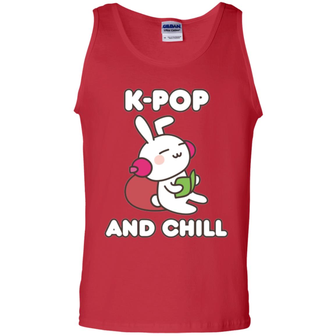 K-pop T-shirt K-pop And Chill Red