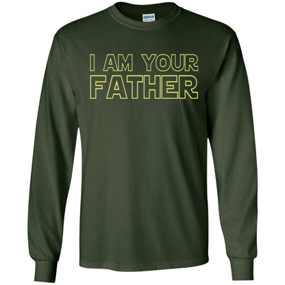 Daddy T-shirt I Am Your Father Forest Green