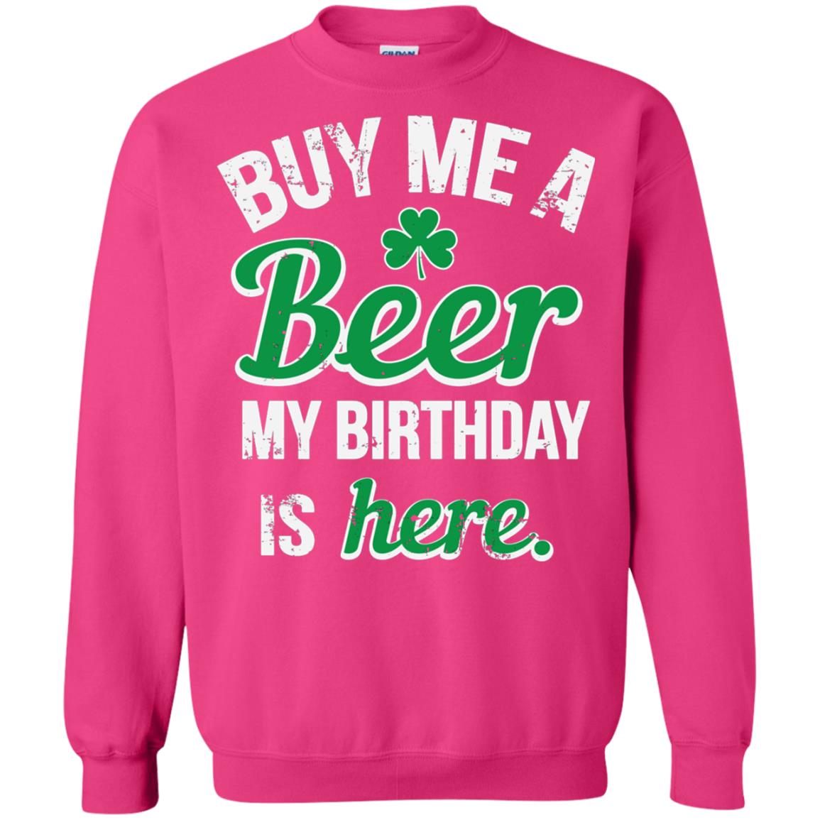 Buy Me A Beer Saint Patricks Day T-shirt Heliconia