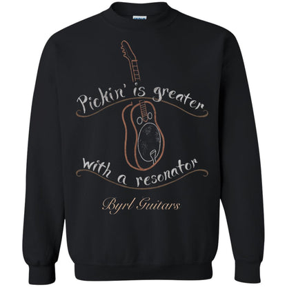 Funny Guitar Shirt Picking Is Greater With A Reasonator Black