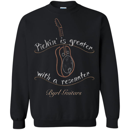 Funny Guitar Shirt Picking Is Greater With A Reasonator Black