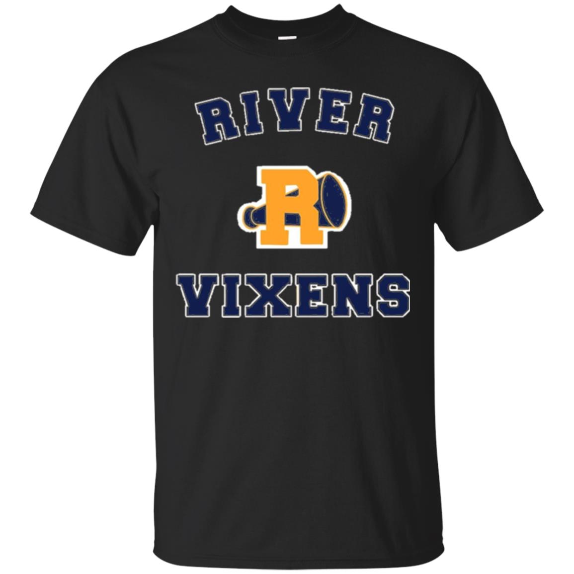 Vixens High School R Logo T-shirt Black