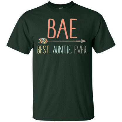 Bae T-shirt Best Auntie Ever Forest Green