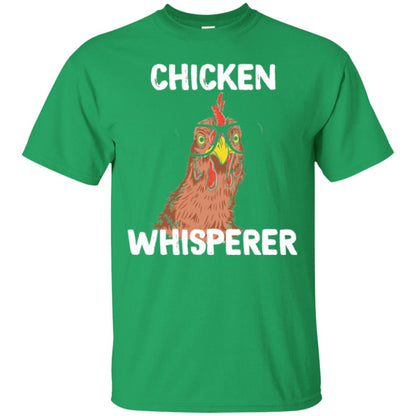 Chicken T-shirt Whisperer Irish Green