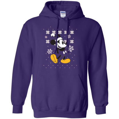 Christmas T-shirt Disney Mickey Mouse Purple