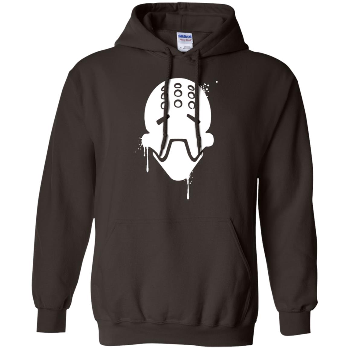 Overwatch Zenyatta Icon Spray T-shirt Dark Chocolate