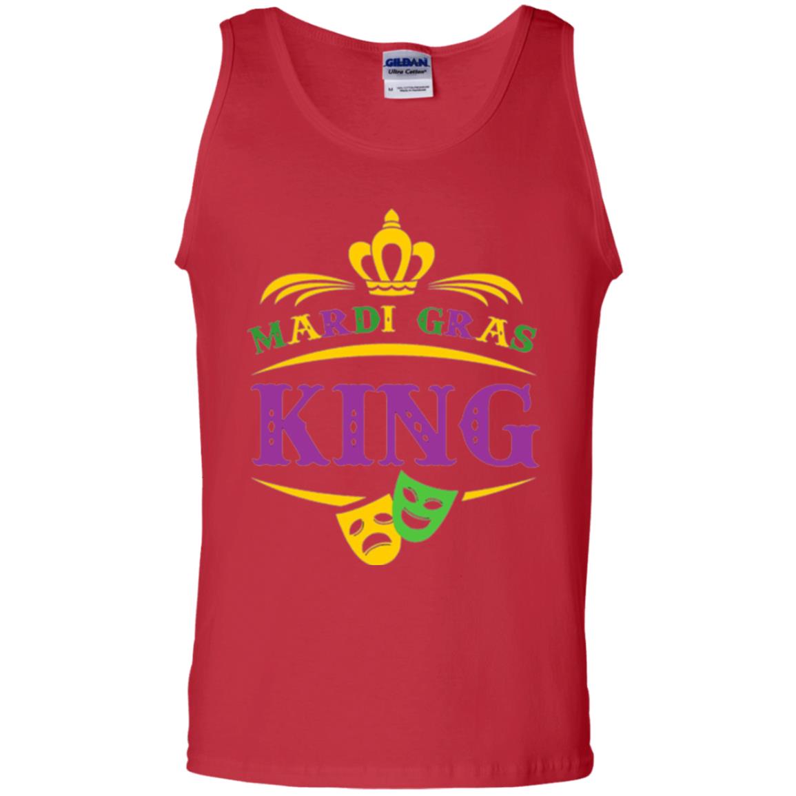 Mardi Gras King Gift T-shirt Red
