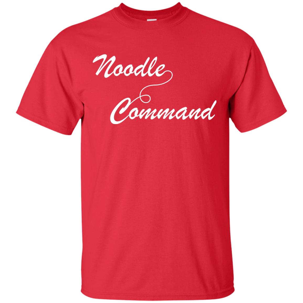 Noodle Command T-shirt Red