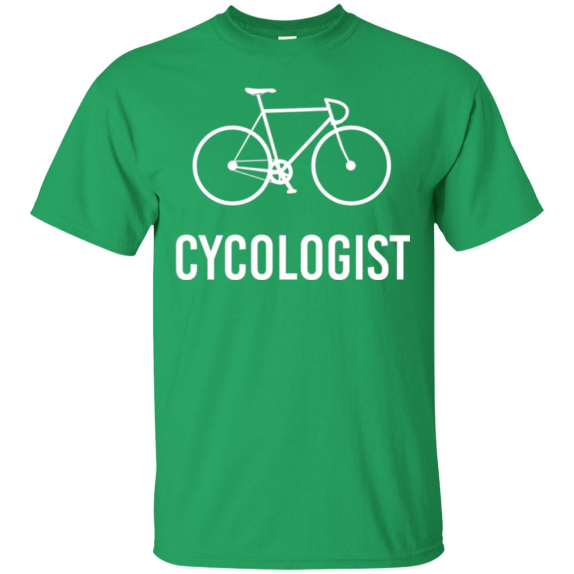 Bicycle Lovers T-shirt Cycologist Irish Green