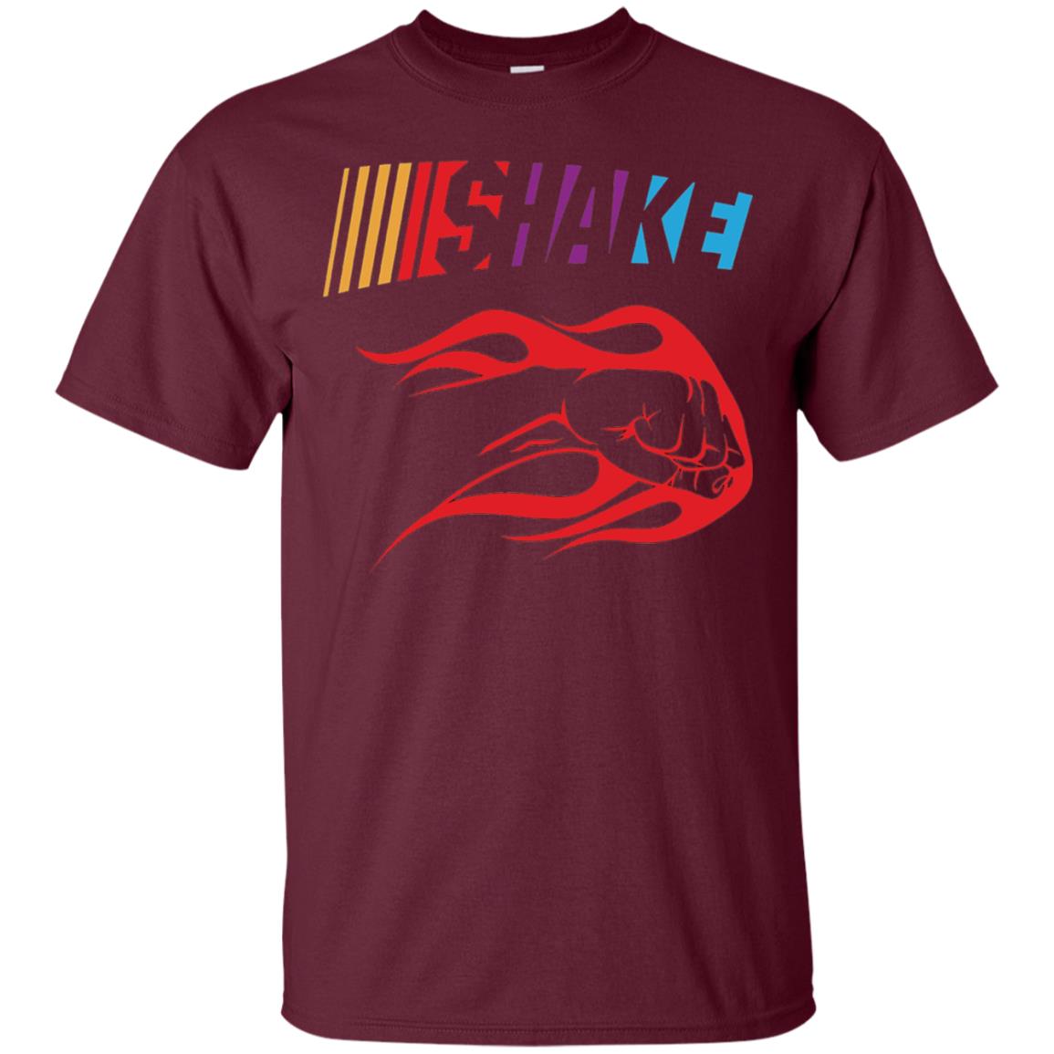 Shake And Bake T-shirt Maroon