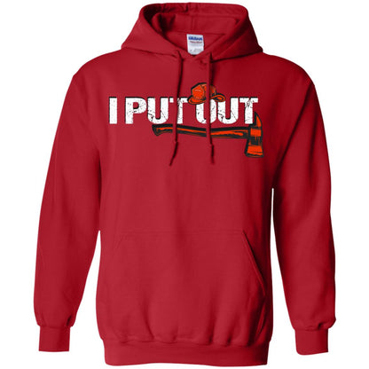 I Put Out Firefighter Gift Shirt For Mens Red