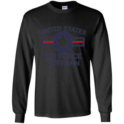 United States Air Force Veteran T-shirt Black