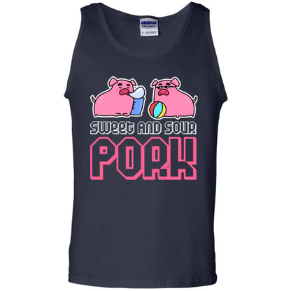 Food Lover T-shirt Sweet And Sour Pork Navy