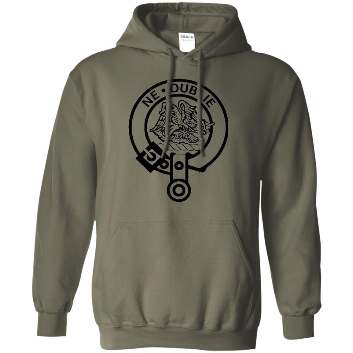 Clan Graham T-shirt Scotland Scottish Surname Military Green