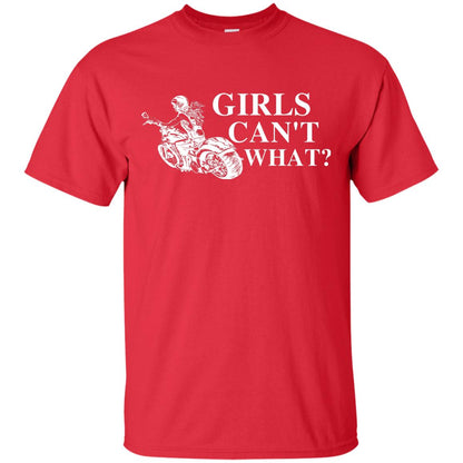 Girl Can't What Riding Motorcycle Shirts Red