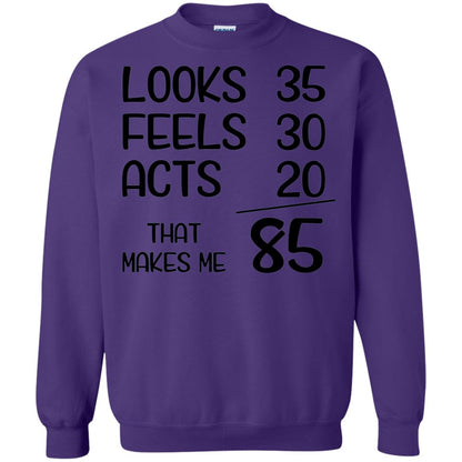 Funny 1933 85 Years Old 85th Birthday T-shirt Purple