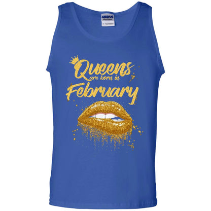 Black Women T-shirt Queens Are Born In February Birthday Royal