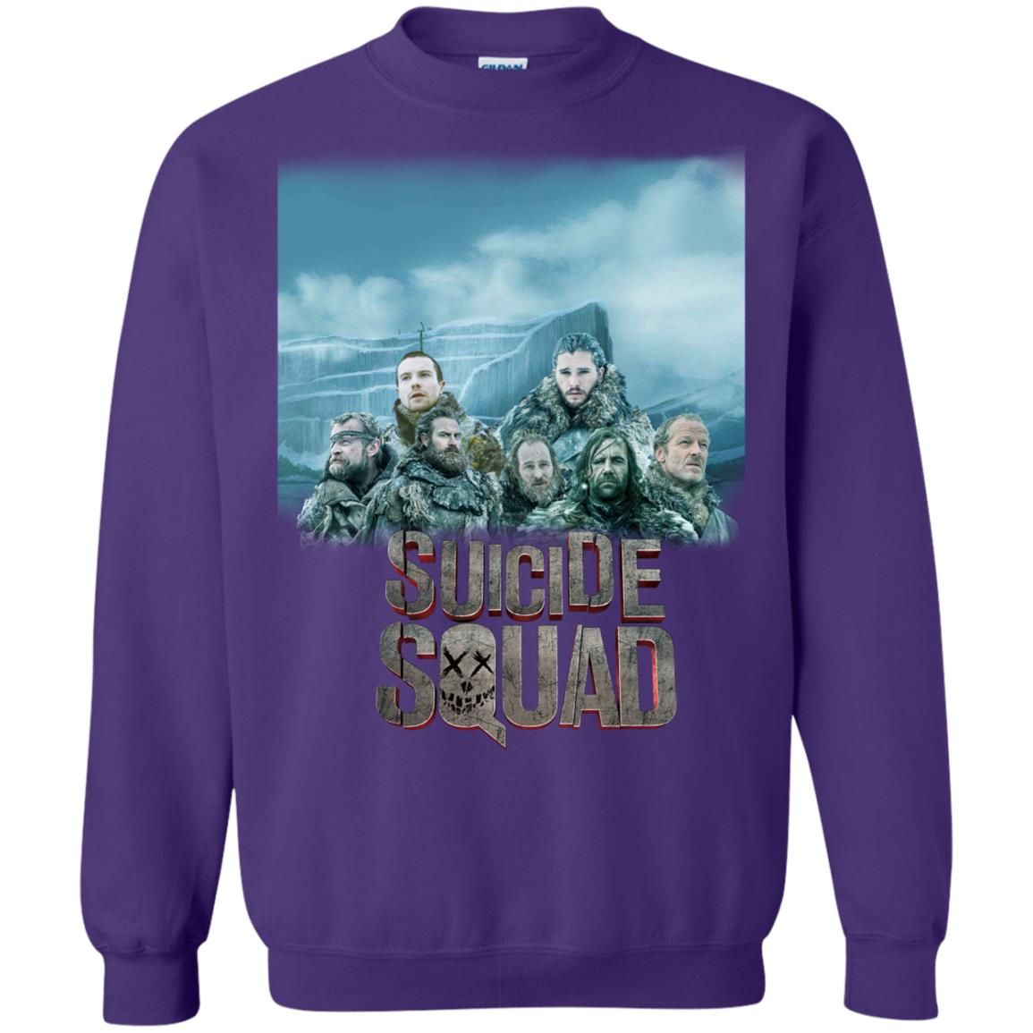 Suicide Squad Game Of Thrones Version T-shirt Purple
