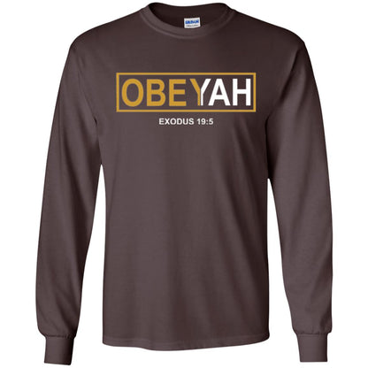 Yahweh Yahshua Yeshua Torah Hebrew Roots Movement T-shirt Dark Chocolate