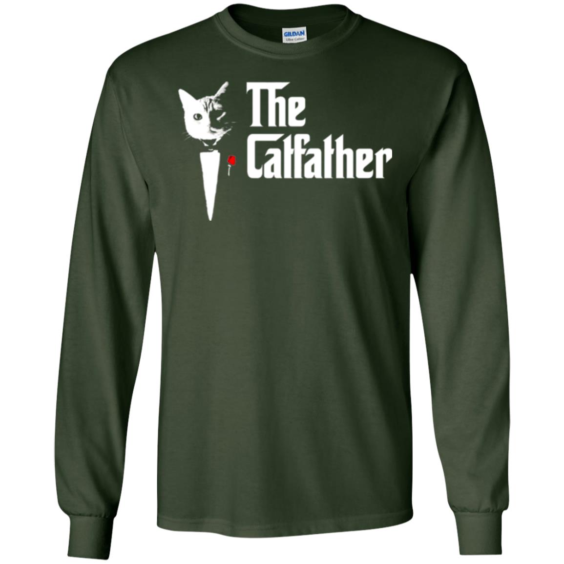Daddy T-shirt The Catfather Forest Green