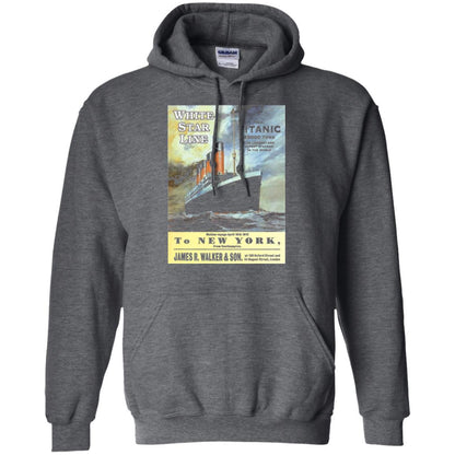 Film T-shirt Sailing Ship Cruise Vintage Poster Dark Heather