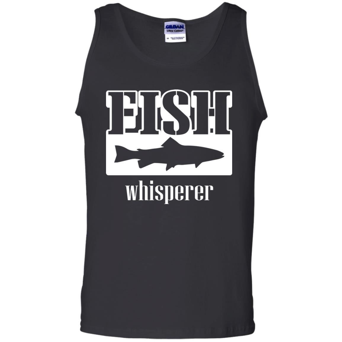 Fishing Lover T-shirt Fish Whisperer Black