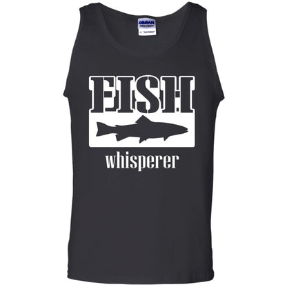 Fishing Lover T-shirt Fish Whisperer Black
