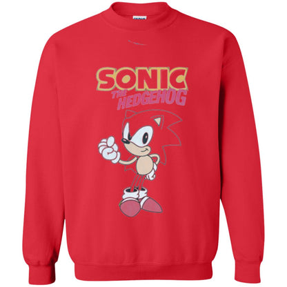 Movie T-shirt Sonic The Hedgehog Red